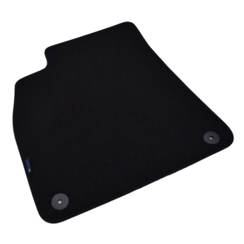 Audi A7 Sportback (od 2018) – Czarne dywaniki samochodowe welurowe Gold PLUS – Standard