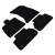 Audi Q5 II (2017–2024) – Dywaniki samochodowe welurowe Gold – Na Zamówienie kolory do wyboru