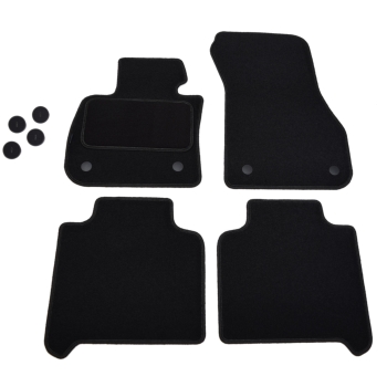 BMW Seria 2 F46 5os (2015-2021) Dywaniki welurowe - SILVER - kolory do wyboru.