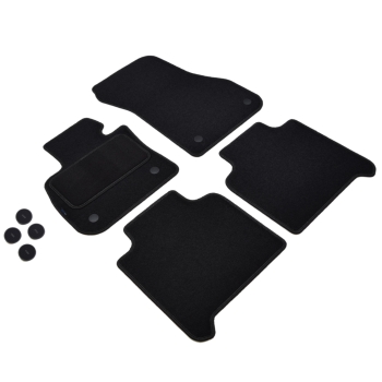 BMW Seria 2 F46 5os (2015-2021) Dywaniki welurowe - SILVER - kolory do wyboru.