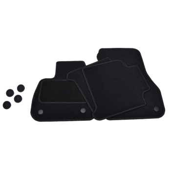 BMW Seria 2 F46 5os (2015-2021) Dywaniki welurowe - SILVER - kolory do wyboru.