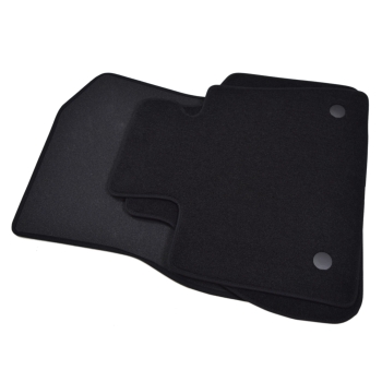 BMW X7 G07 (5os, od 2019) – Czarne dywaniki samochodowe welurowe Gold PLUS – Standard