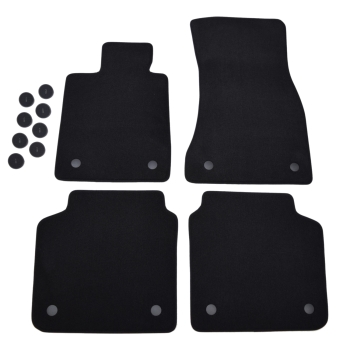 BMW Seria 7 G12 (2015–2022) RWD Long– Dywaniki samochodowe welurowe Diamond – Na Zamówienie kolory do wyboru