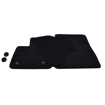 BMW X5 E70 (2007–2013) – Czarne dywaniki samochodowe welurowe Gold PLUS – Standard (G024)