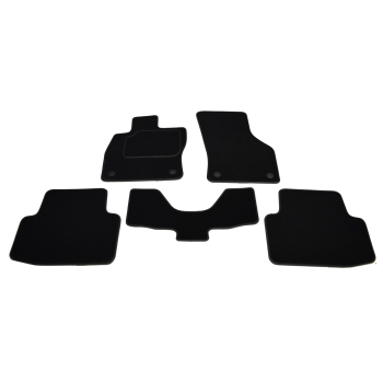 Cupra Formentor (2020–>) – Dywaniki samochodowe welurowe Silver – Na Zamówienie kolory do wyboru