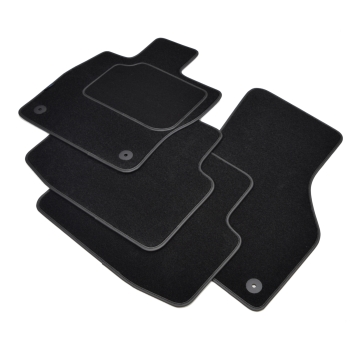 Cupra Formentor (2020–>) – Dywaniki samochodowe welurowe Silver – Na Zamówienie kolory do wyboru