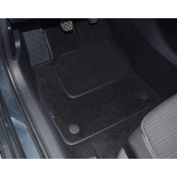 Cupra Formentor (2020–>) – Dywaniki samochodowe welurowe Silver – Na Zamówienie kolory do wyboru