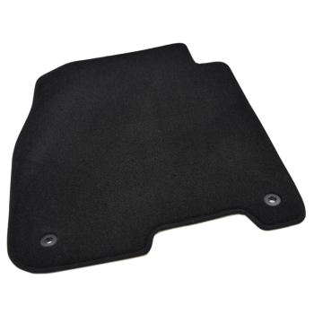 RAM 1500 LONG (2013–2018) – Czarne dywaniki samochodowe welurowe Gold PLUS – Standard