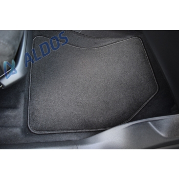 DS 7 (2017->) Dywaniki samochodowe welurowe Silver – na zamówinie