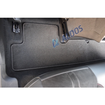 DS 7 (2017->) Dywaniki samochodowe welurowe Silver – na zamówinie