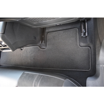 DS 7 (2017->) Dywaniki samochodowe welurowe Silver – na zamówinie