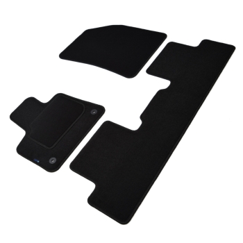 DS 7 (2017->) Dywaniki samochodowe welurowe Silver – na zamówinie