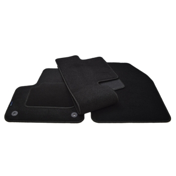 DS 7 (2017->) Dywaniki samochodowe welurowe Silver – na zamówinie