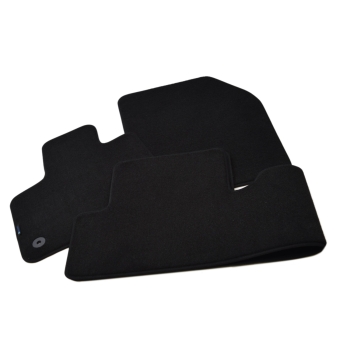 DS 7 (2017–>) – Czarne dywaniki samochodowe welurowe Gold PLUS – Standard