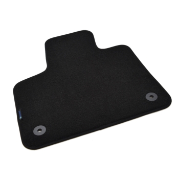 DS 7 (2017–>) – Czarne dywaniki samochodowe welurowe Gold PLUS – Standard