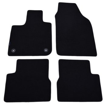 Fiat 500e od 2020r. Dywaniki welurowe - Gold - kolory do wyboru.