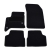 Fiat 600 Hybrid HB (2024–>) – Dywaniki samochodowe welurowe Economy – Standard (czarne)