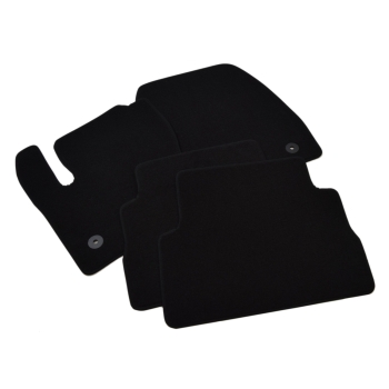 Ford Kuga (2013–2020) – Czarne dywaniki samochodowe welurowe Gold PLUS – Standard (G037)
