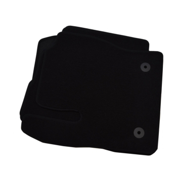Ford Kuga (2013–2020) – Czarne dywaniki samochodowe welurowe Gold PLUS – Standard (G037)
