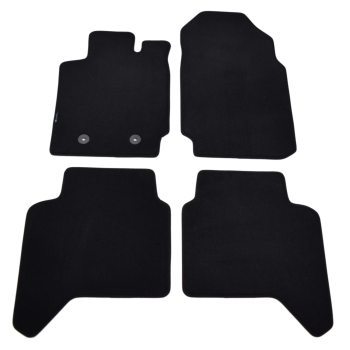 Ford Ranger Double Cab (2012–2022) – Dywaniki samochodowe welurowe Diamond – Na Zamówienie kolory do wyboru