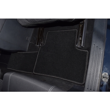 Ford Ranger Super Cab / Rap Cab (2012–2022) – welurowe dywaniki Economy – Standard