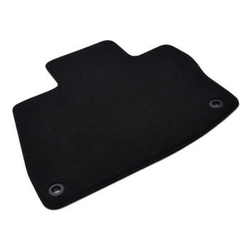 Honda Civic VIII (2008–2011) – Czarne dywaniki samochodowe welurowe Gold PLUS – Standard