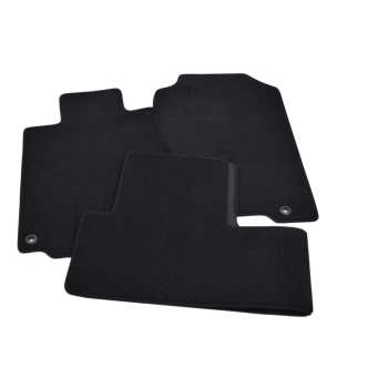 Honda CR-V (2012–2018) – Czarne dywaniki samochodowe welurowe Gold PLUS – Standard (G048)