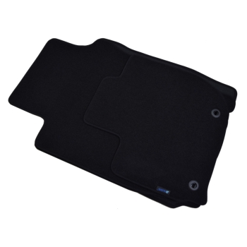 Honda HR-V II (2015–2021) – Czarne dywaniki samochodowe welurowe Gold PLUS – Standard