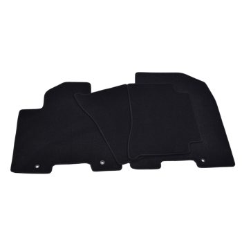 Kia Sportage IV (2016–2021) – Czarne dywaniki samochodowe welurowe Gold PLUS – Standard