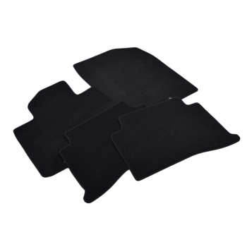 Kia Sportage IV (2016–2021) – Czarne dywaniki samochodowe welurowe Gold PLUS – Standard