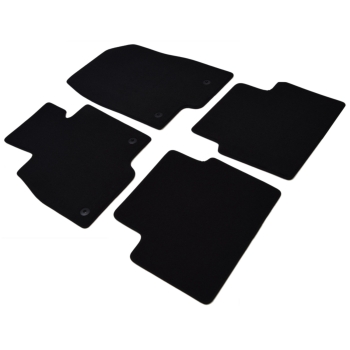 Mazda 6 Kombi (od 2013) – Czarne dywaniki samochodowe welurowe Gold PLUS – Standard (G054)