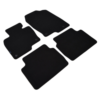 Mazda CX-5 (2017-2025) – Czarne dywaniki samochodowe welurowe Gold PLUS – Standard