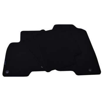 Mazda CX-5 (2017-2025) – Czarne dywaniki samochodowe welurowe Gold PLUS – Standard