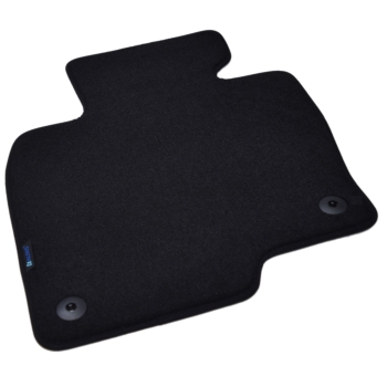 Mazda CX-5 (2017-2025) – Czarne dywaniki samochodowe welurowe Gold PLUS – Standard