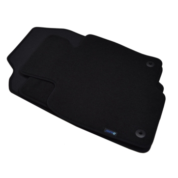 Mazda CX-5 (2017-2025) – Czarne dywaniki samochodowe welurowe Gold PLUS – Standard