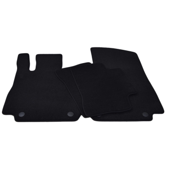 Mercedes GLC Coupé C253 (2016–>) – Czarne dywaniki samochodowe welurowe Gold PLUS – Standard