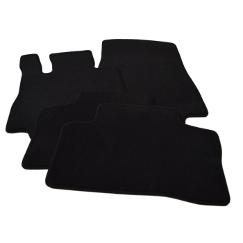 Mercedes GLC Coupé C253 (2016–>) – Czarne dywaniki samochodowe welurowe Gold PLUS – Standard