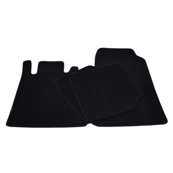 Mercedes S-Klasa W140 SEL (1991–1998) – Czarne dywaniki samochodowe welurowe Gold PLUS – Standard