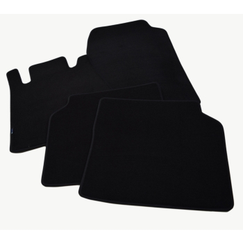 Mercedes S-Klasa W140 SEL (1991–1998) – Czarne dywaniki samochodowe welurowe Gold PLUS – Standard