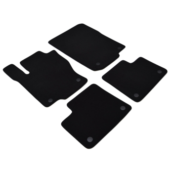 Mercedes M-Klasa W166 (2011–2015) – Czarne dywaniki samochodowe welurowe Gold PLUS – Standard