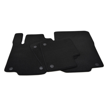 Mercedes M-Klasa W166 (2011–2015) – Czarne dywaniki samochodowe welurowe Gold PLUS – Standard