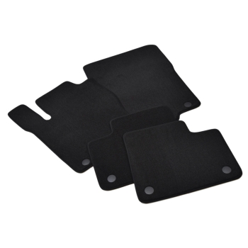 Mercedes M-Klasa W166 (2011–2015) – Czarne dywaniki samochodowe welurowe Gold PLUS – Standard