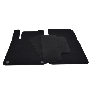 Mercedes B-Klasa W247 (2019–>) – Czarne dywaniki samochodowe welurowe Gold PLUS – Standard