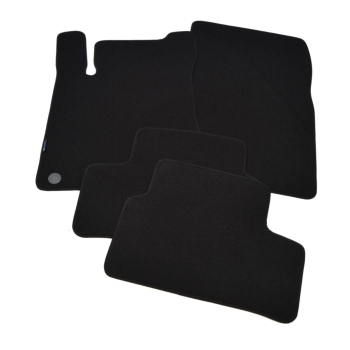 Mercedes B-Klasa W247 (2019–>) – Czarne dywaniki samochodowe welurowe Gold PLUS – Standard