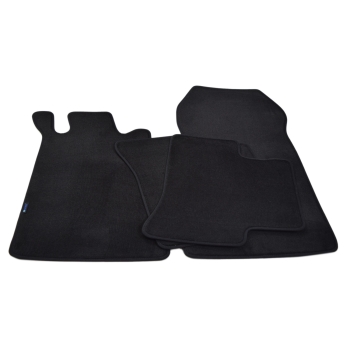 Mercedes-Benz C-Klasa (W202) (1993–2000) – Czarne dywaniki samochodowe welurowe Gold PLUS – Standard