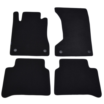 Mercedes-Benz E-Klasa (W211) (2002–2009) 4MATIC – Czarne dywaniki samochodowe welurowe Gold PLUS – Standard