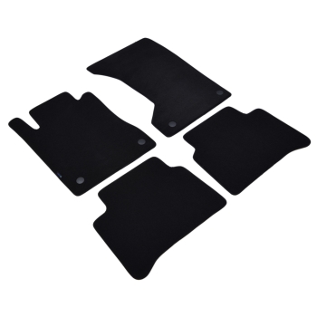 Mercedes-Benz E-Klasa (W211) (2002–2009) 4MATIC – Czarne dywaniki samochodowe welurowe Gold PLUS – Standard