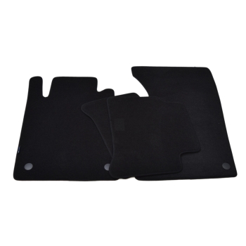 Mercedes-Benz E-Klasa (W211) (2002–2009) 4MATIC – Czarne dywaniki samochodowe welurowe Gold PLUS – Standard