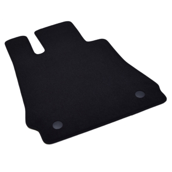 Mercedes S-Klasa W221 (2005–2011) – Czarne dywaniki samochodowe welurowe Gold PLUS – Standard