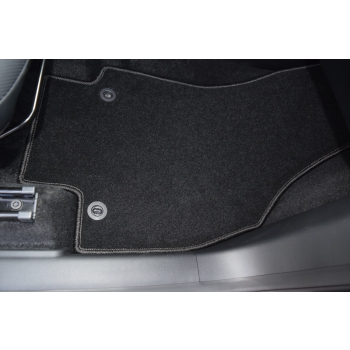 MG ZS Hybrid+ (2025–>) Dywaniki welurowe - SILVER - kolory do wyboru.